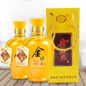 金坛子 封坛窖藏 浓香型 纯粮食白酒 42度/52度 500ml*2瓶