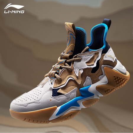 LI-NING 李宁 溯 敦煌 华晨宇同款 AGLQ225 情侣款运动鞋