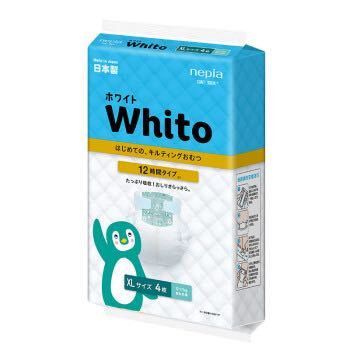 nepia 妮飘 Whito12小时纸尿裤XL4片 *3件