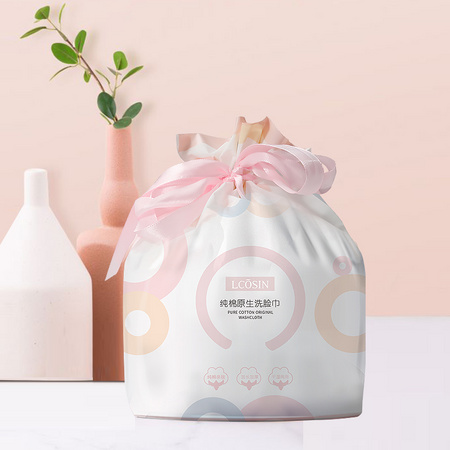 LCOSIN 兰可欣 一次性加厚纯棉洗脸巾 3卷