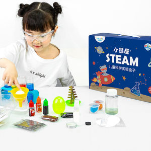 蓝宙 儿童趣味科学小实验套装 163个实验