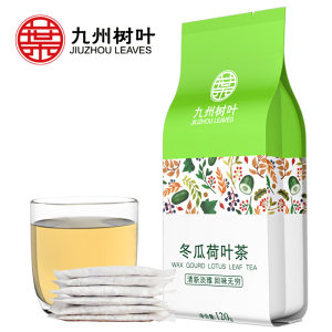 九州树叶 冬瓜决明子荷叶茶 120g  解腻减脂