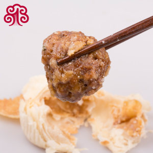 上海特产 壹食壹品 苏式鲜肉鲍鱼月饼 6只 每只都有整只鲍鱼