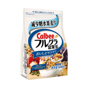天猫超市 日本进口 卡乐比 水果麦片 减少25%糖含量 600g 49.9元88狂欢价