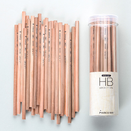 MARCO 马可 HB 专业美术素描绘图铅笔 30支