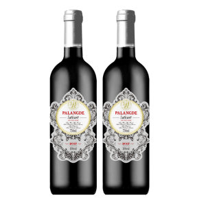 法国原酒进口 14度 莱卡斯红葡萄酒 750ml*2支