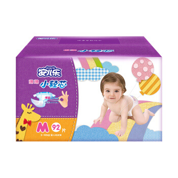 Anerle 安儿乐 小轻芯柔薄纸尿裤 L80片