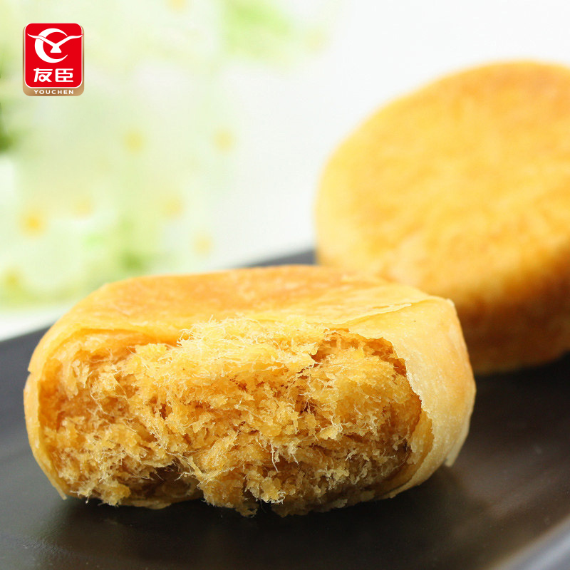 友臣旗舰店 散装肉松饼500g