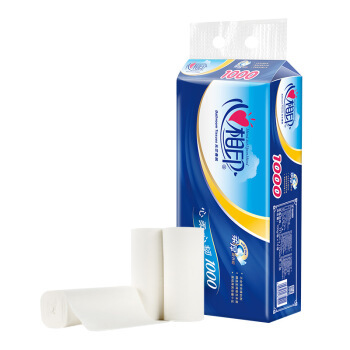 京东PLUS会员：心相印 卷纸 心柔系列 3层100克*10卷 *5件