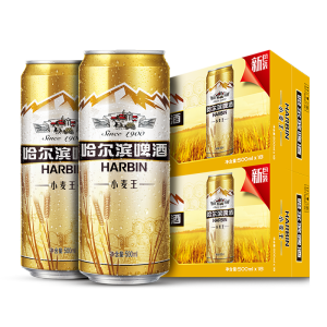 哈尔滨啤酒 经典小麦王 550ml*40听