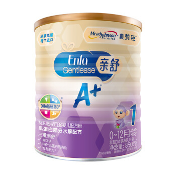 MeadJohnson Nutrition 美赞臣 安婴儿A+ 亲舒 奶粉 1段 850g *2件