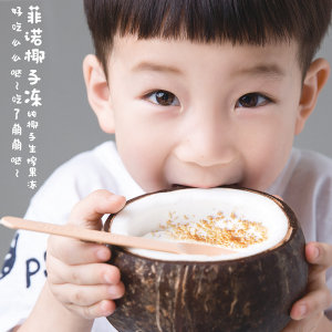 菲诺 黄金椰粒原味椰子冻 2个装