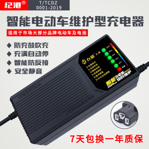 自动断电智能脉冲 电动车电瓶充电器 爱玛雅迪通用