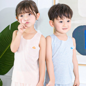 全尺寸同价 儿童无痕背心2件