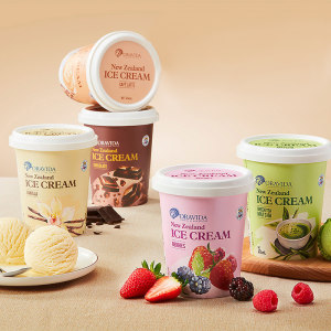 新西兰原装进口 兰维乐 冰淇淋474ml*3件 5口味任选