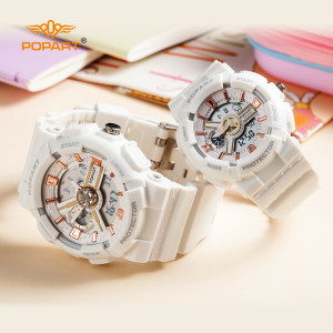 POPart 简约运动手表 50米防水 44.9元包邮