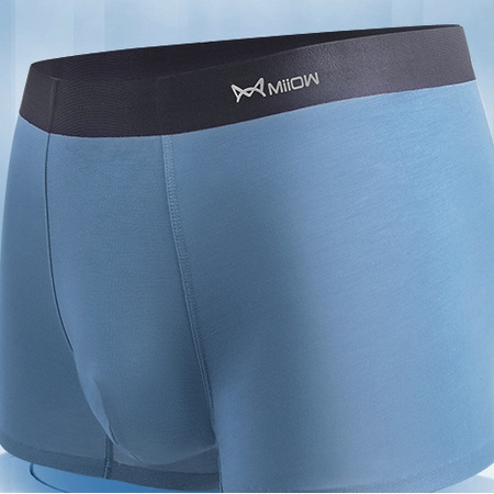 Miiow 猫人 男士莫代尔冰丝内裤