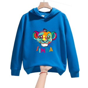 迪士尼狮子王联名卡通连帽卫衣