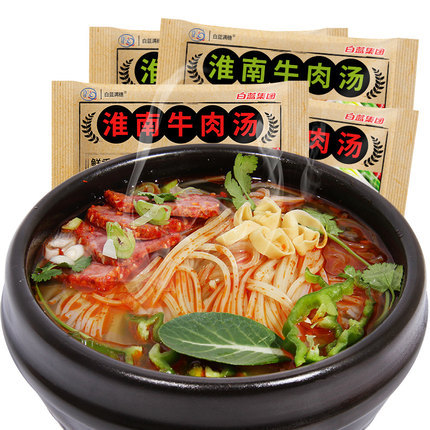 白蓝味中味 淮南牛肉汤 95g*5袋