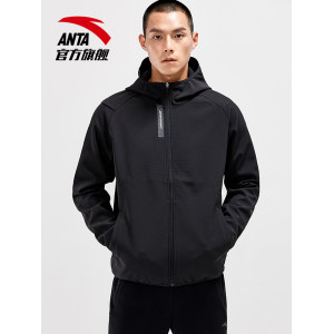 安踏 男士秋冬加绒款 梭织防风运动外套