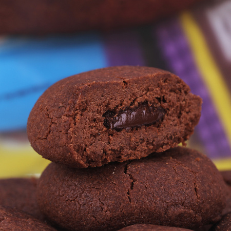 麦比客 巧克力注心饼干 300g*3包