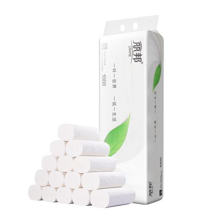 88VIP：丽邦 一叶子系列 无芯卷纸 5层 1000g/提 *17件