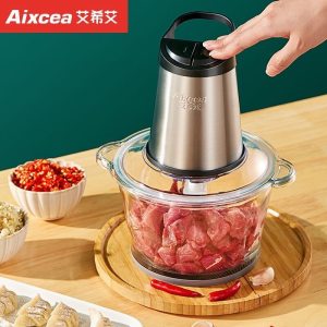 艾希艾 2L大容量 双档多功能电动绞肉机 39.9元包邮