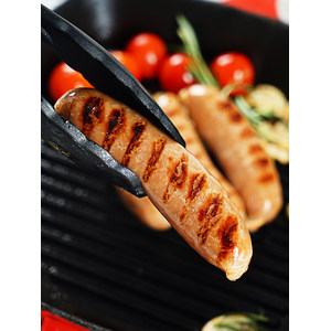 大希地 火山石纯肉烤肠 2032g/40根 80%以上含肉量 不含亚硝酸盐