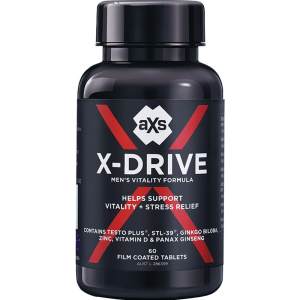 澳洲原产 AXS 男士黄金素 雄性激素促睾酮素 60粒 提升精力耐力