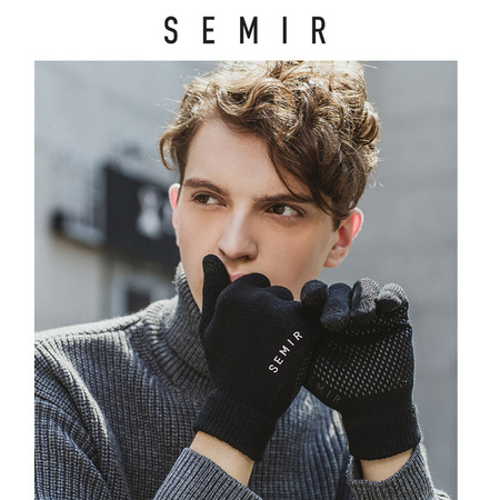 Semir 森马 SM9001 中性触屏手套