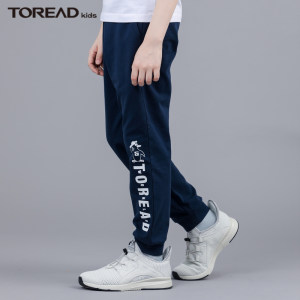 探路者 2020春夏新款户外男女童弹力运动裤