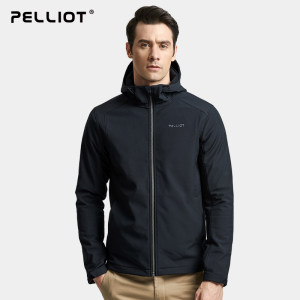 伯希和 徒步系列 男士抓绒软壳外套 DWR防泼水 178元划算价