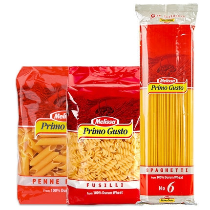 麦丽莎 进口意大利面 500g*3包