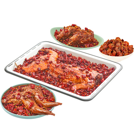 酷壹点 自贡冷吃兔 兔头/兔腿 2只