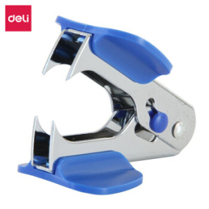 凑单品： deli 得力 0231 12#高效便捷起钉器 带安全锁 蓝色