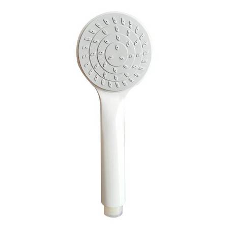 摩雅 钛白增压花洒 单喷头