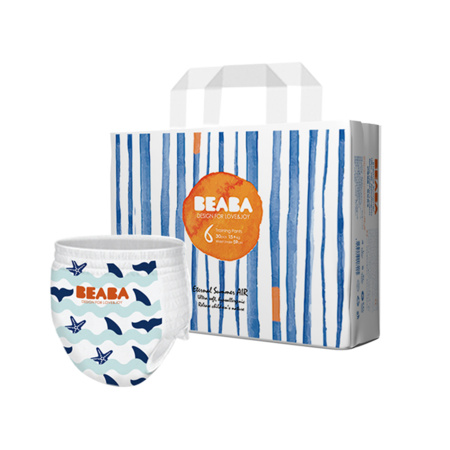 88VIP：BEABA 碧芭宝贝 盛夏光年系列拉拉裤 XXL30片 *4件