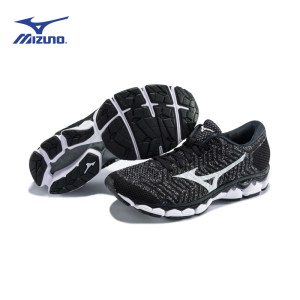 清仓 日本 美津浓Mizuno 旗舰款 WAVE KNIT S1 女减震运动跑步鞋 479元包邮