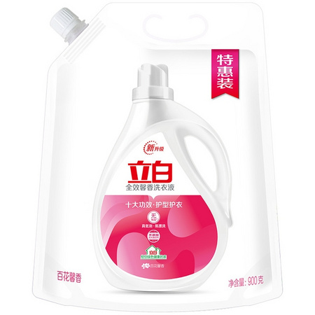 凑单品：Liby 立白 全效馨香洗衣液 900g