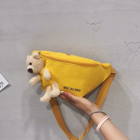 邻家小妃 d1676 小熊斜挎包