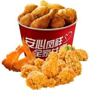肯德基供应商 凤祥 炸鸡全家桶 3.8斤