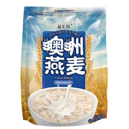 益汇坊 无蔗糖澳洲燕麦片 1000g