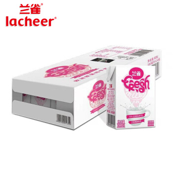 88VIP： 兰雀 全脂高钙牛奶 200ml*24盒/箱 *5件