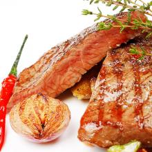 【大希地】新鲜牛肉牛扒10片套餐 