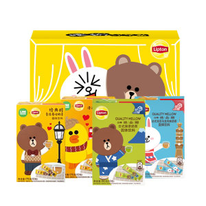 Lipton 立顿 X 哆啦A梦联名 奶茶缤纷装 40包 39.9元划算价