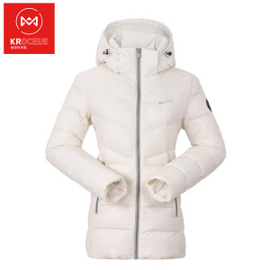 神价1.3折 地球科学家 90%拒水鹅绒 女防泼水中厚羽绒服 219元包邮