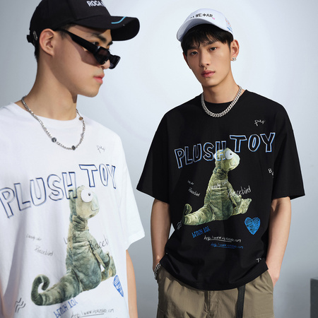 99大促：PEACEBIRD MEN 太平鸟 BWDAA2132 男士涂鸦T恤 *2件