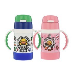 88VIP：THERMOS 膳魔师 儿童保温杯带手柄FEC-283S小黄鸭 280ml *2件