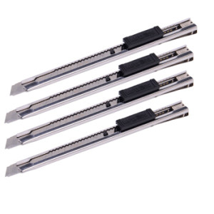 M&G 晨光 ASS91375 自动锁金属小号美工刀 9mm 4个装 *5件