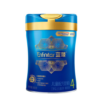 88VIP：MeadJohnson Nutrition 美赞臣 蓝臻幼儿配方奶粉 4段 800g *2件
